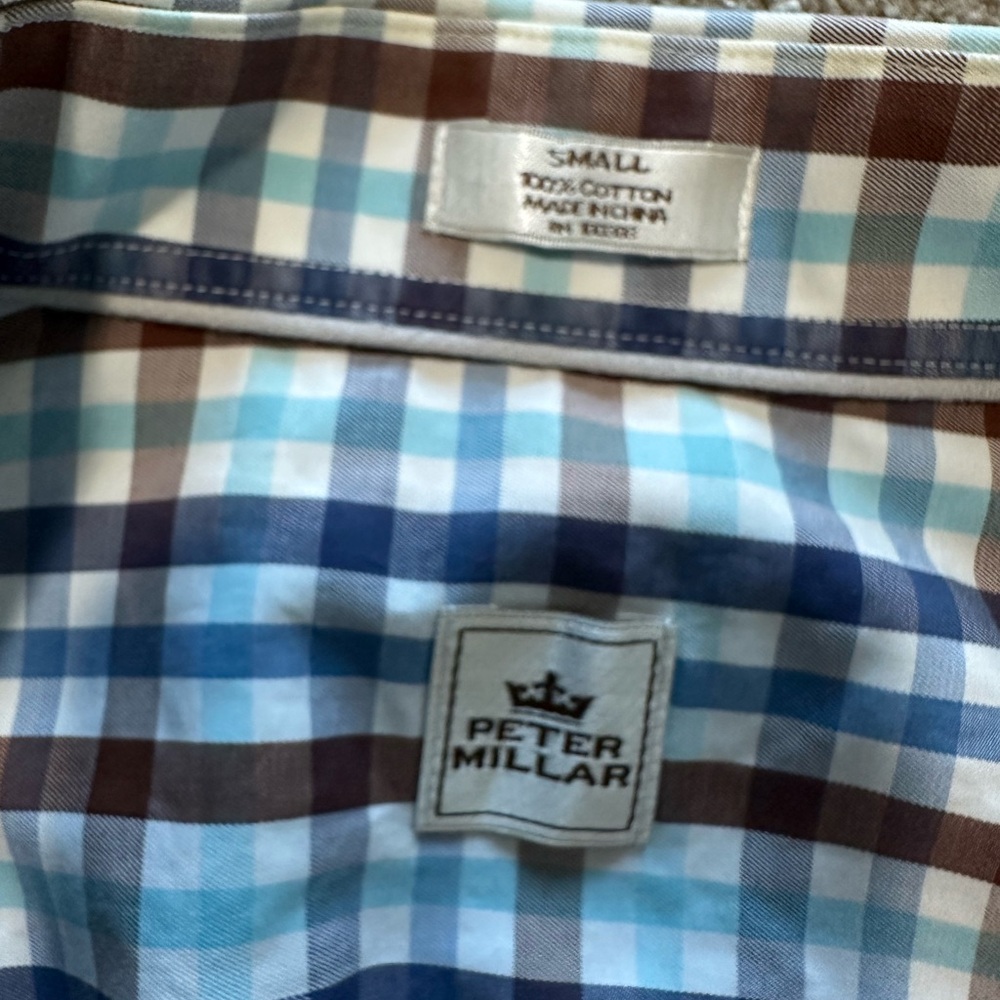 Peter Millar Multicolor Plaid Shirt